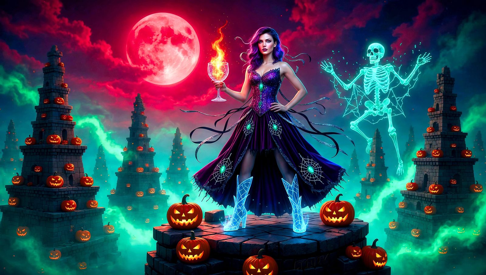 Roxo Paars - October Quest - New Years