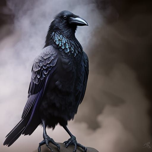 raven 3 - AI Generated Artwork - NightCafe Creator