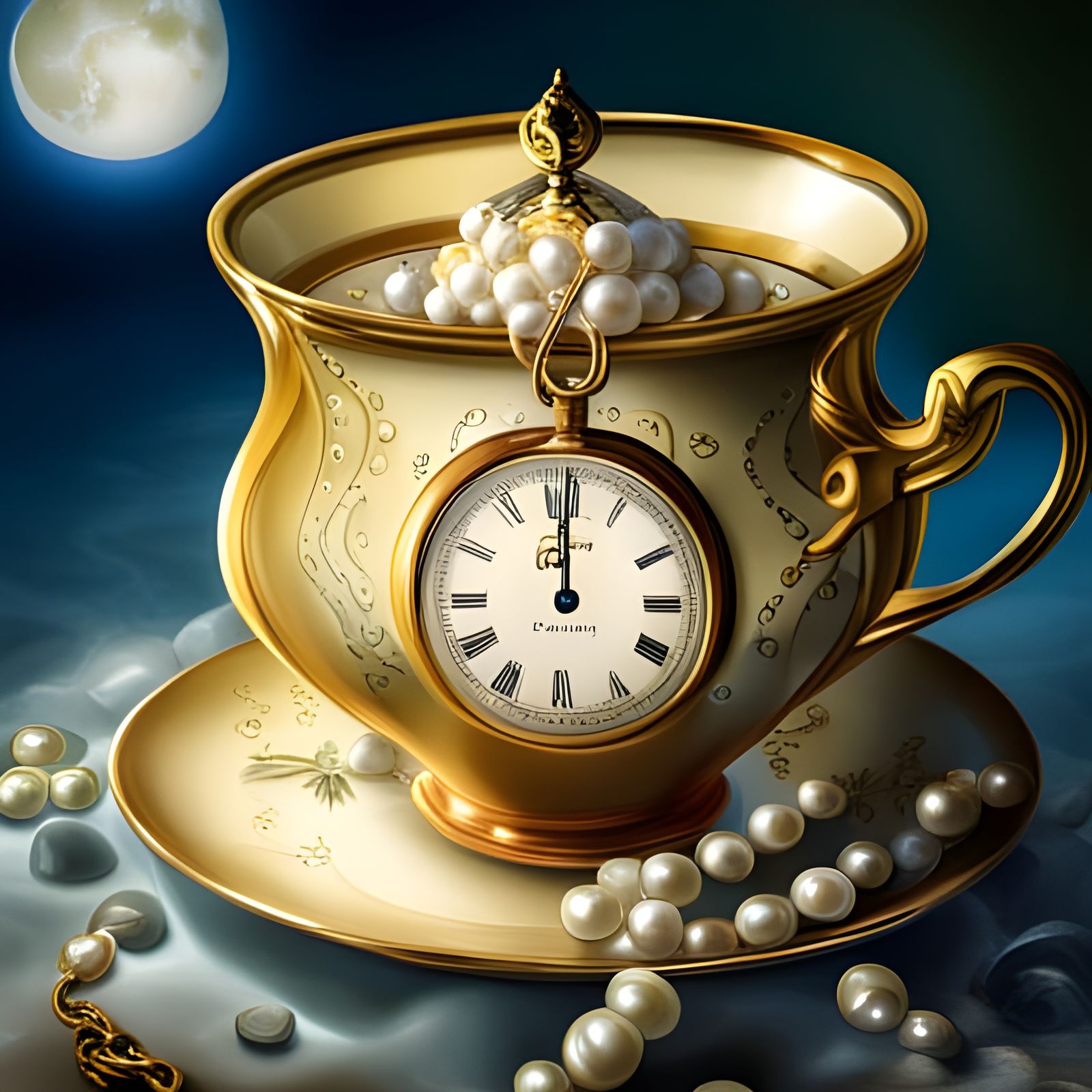 Antique Teacup  by @Nita