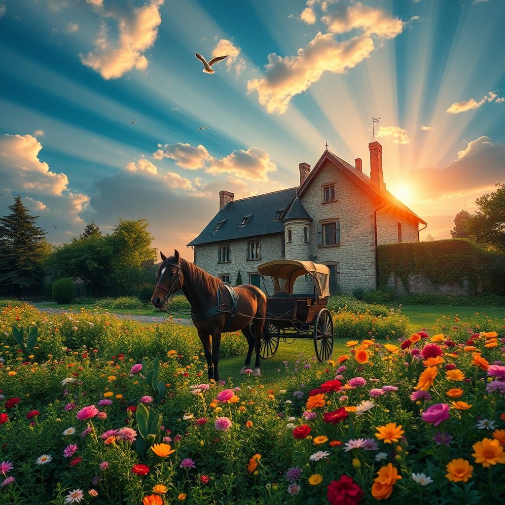 Une riche demeure seigneuriale 
Thanks your like and your co...