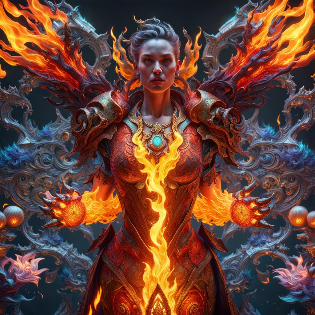 Flame - AI Generated Artwork - NightCafe Creator