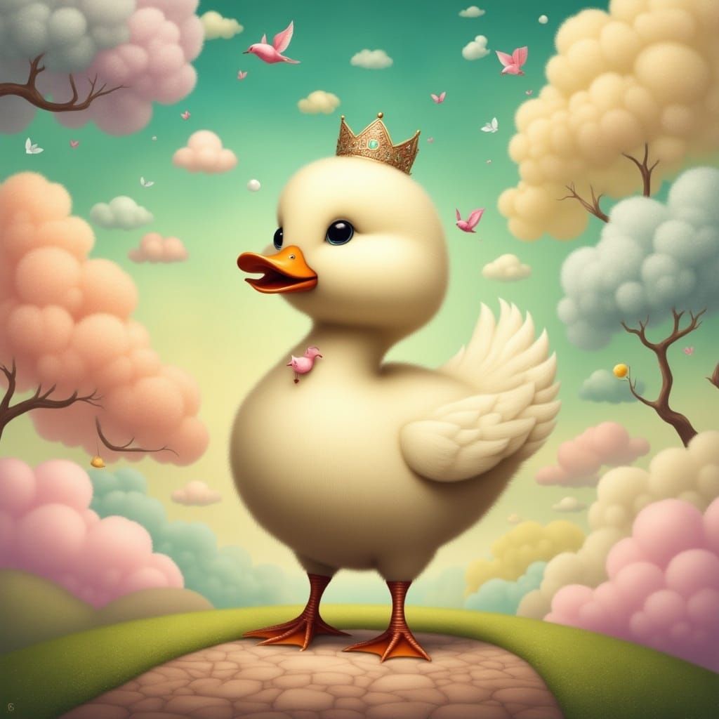 quacky duck with all the luck