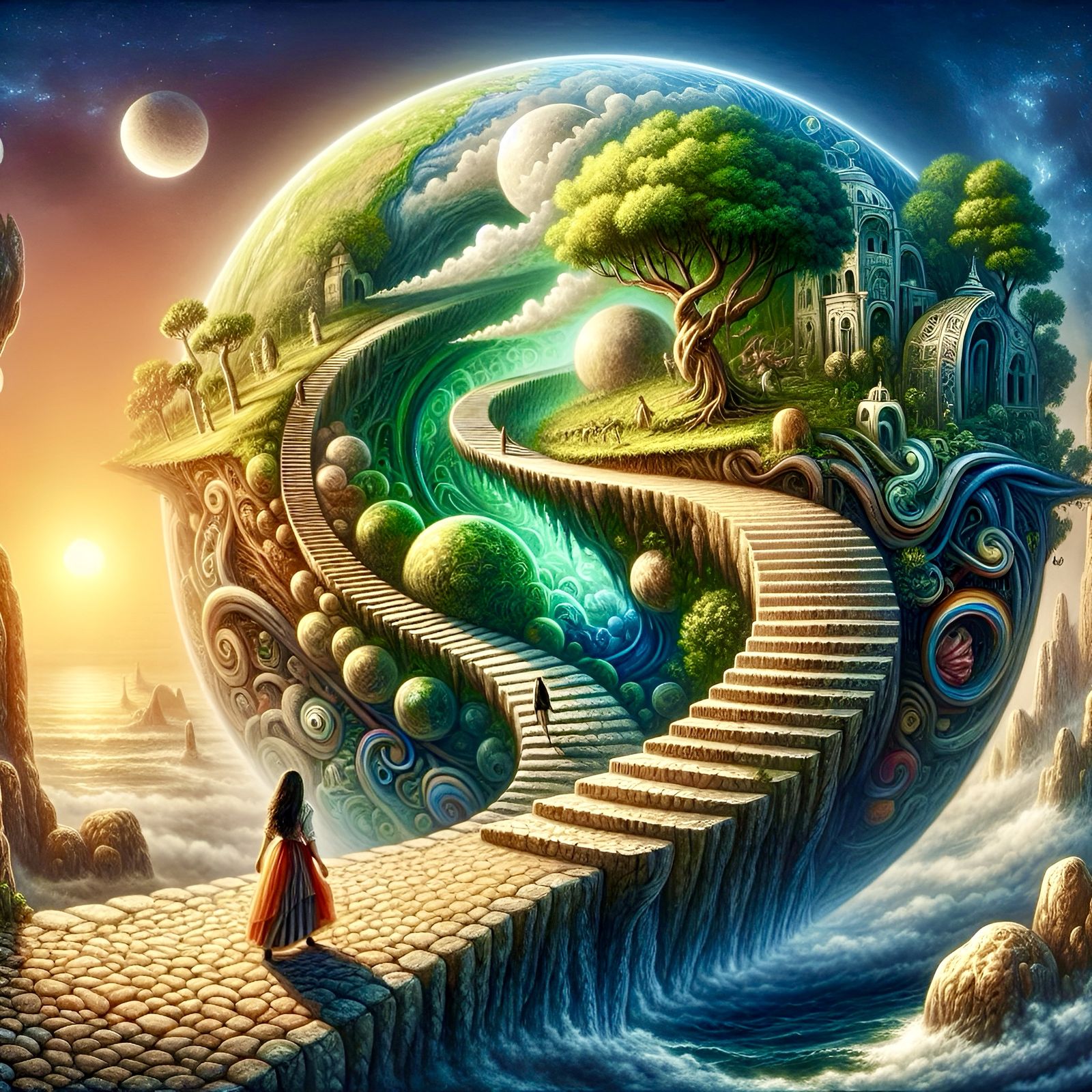 Abstract View of Earth