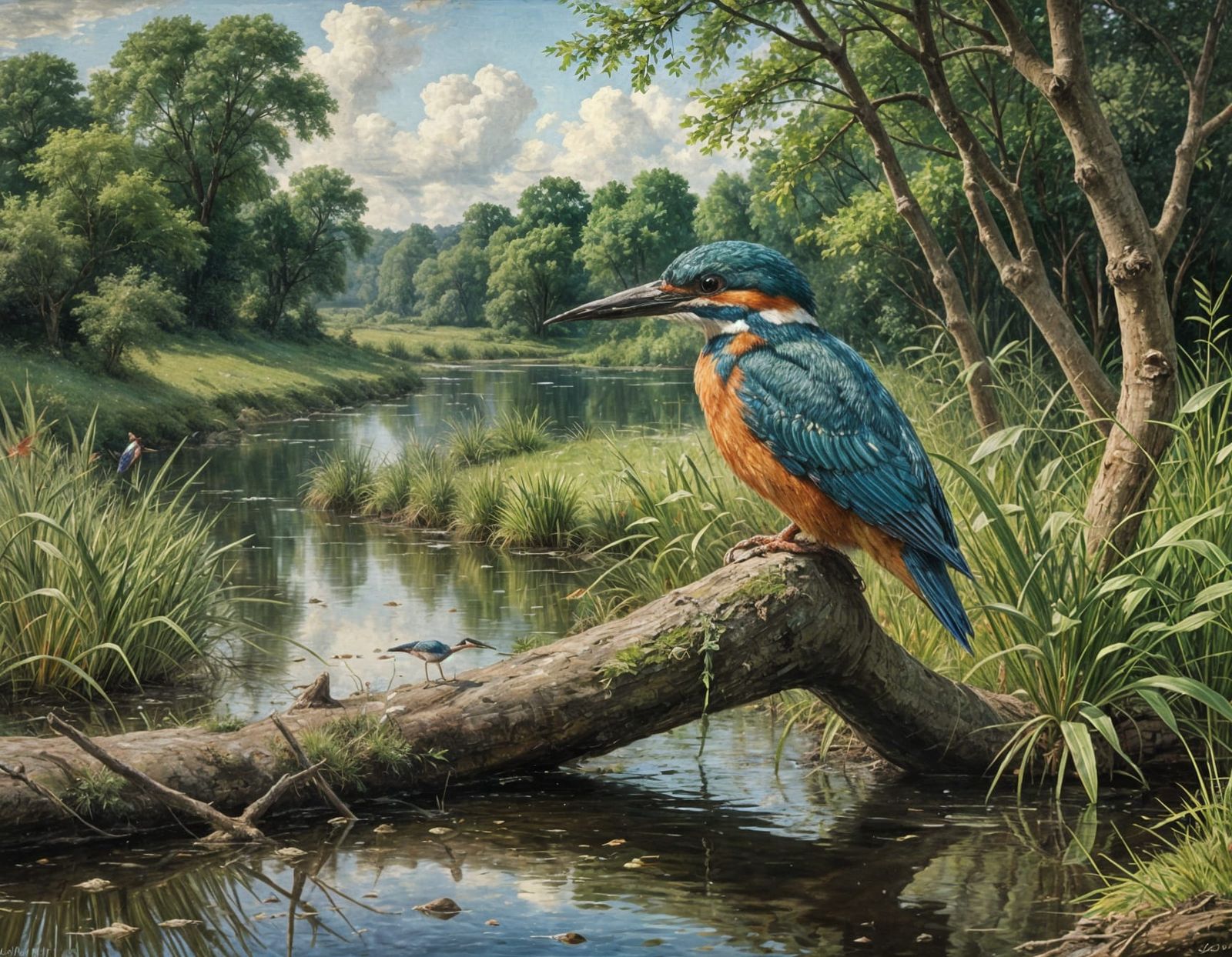 Kingfisher Dreams  by @Le Lapin