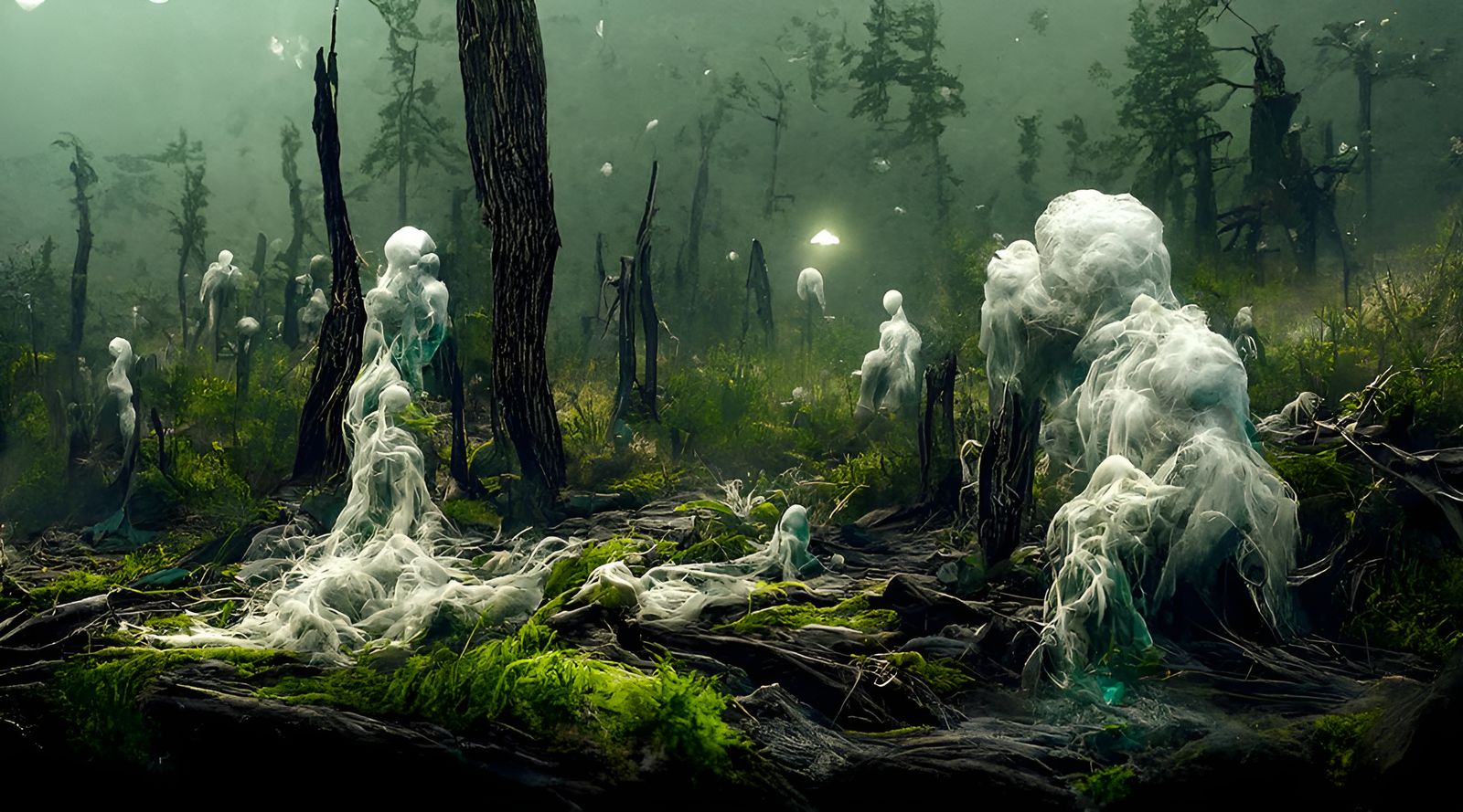 Ghosts XX: The ones who lit a bonfire while camping during t...