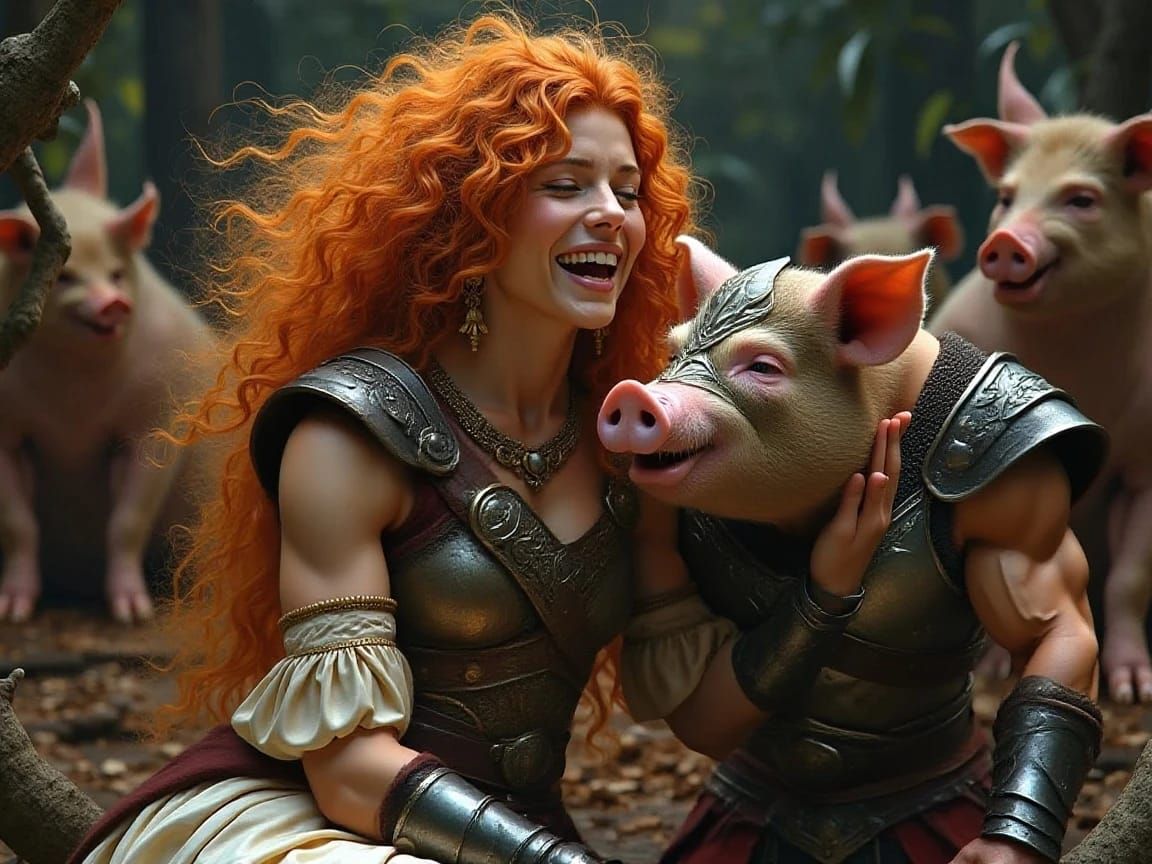 Circe and the Swine