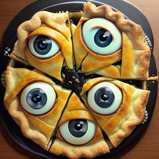 eye pie 2 - AI Generated Artwork - NightCafe Creator