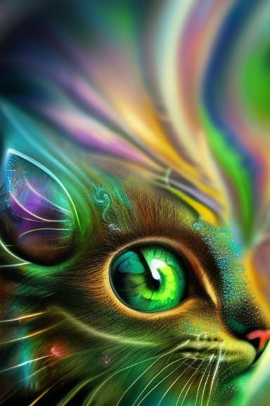 Rainbow Catty