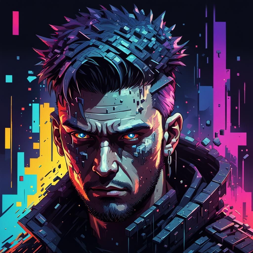 cyberpunk criminal - AI Generated Artwork - NightCafe Creator