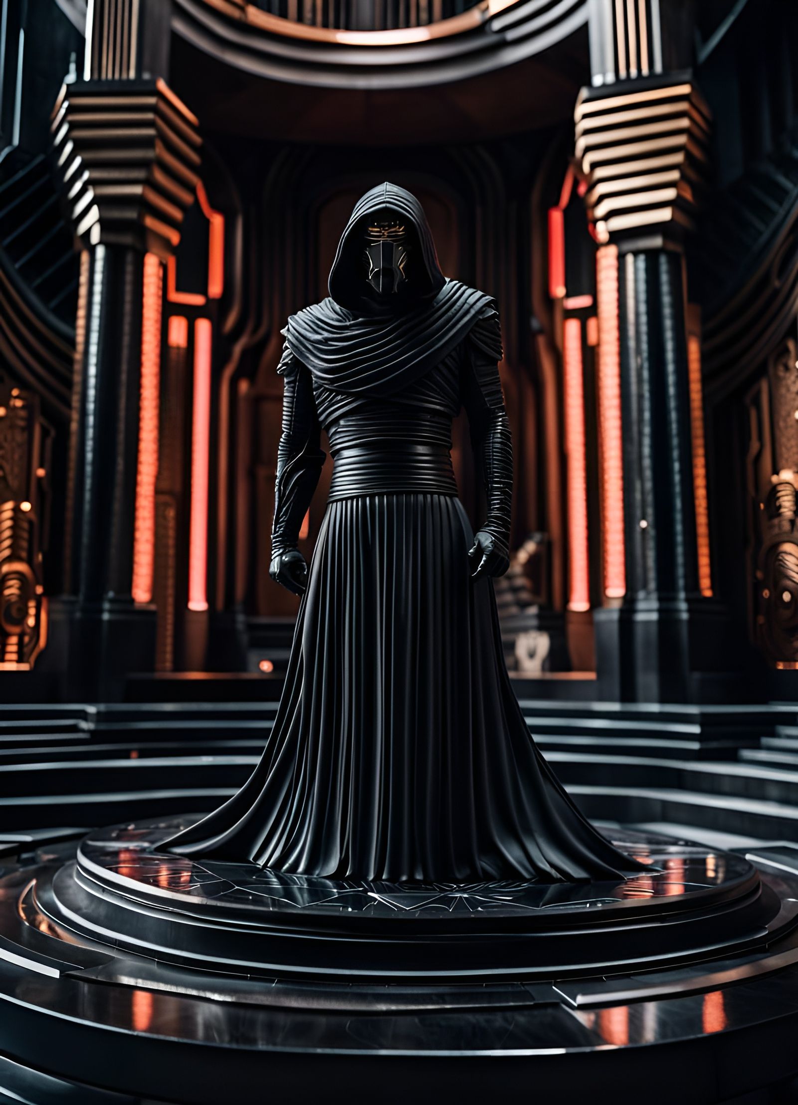 Kylo Ren Statue 0.9 (III)