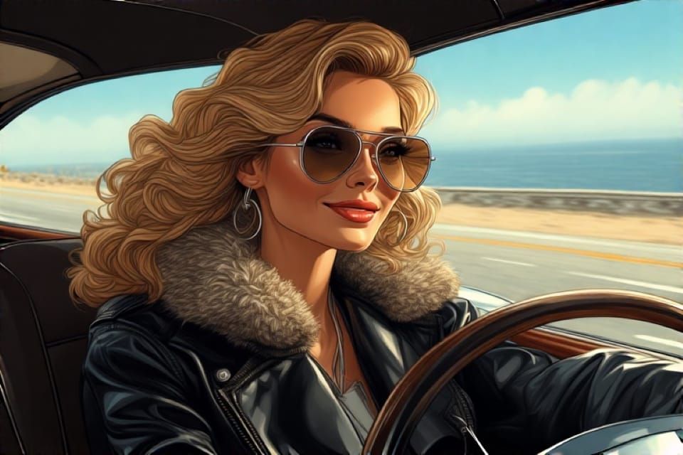 Her Heart Sings in Harmony with the Engine