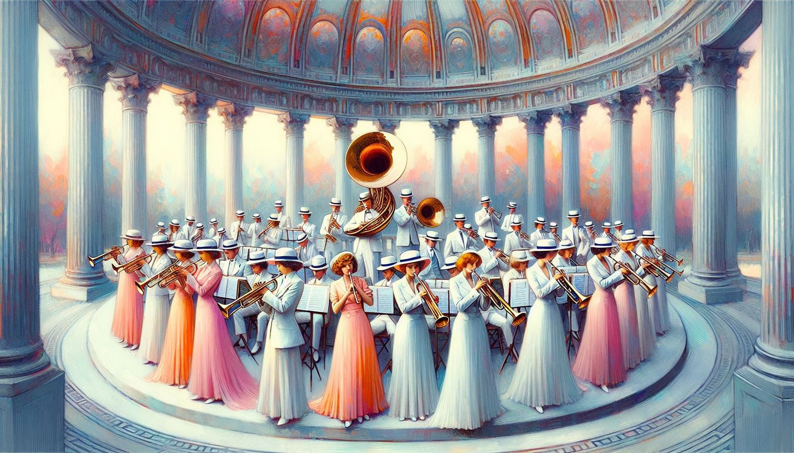 The brass band