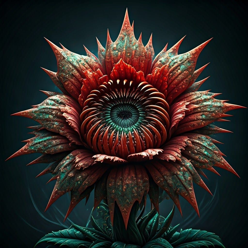 Alien Flesh Eating Plant