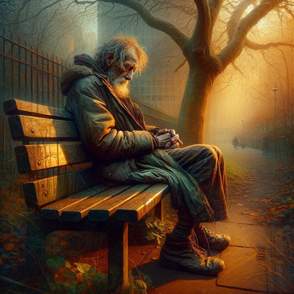 Found his bed for the night