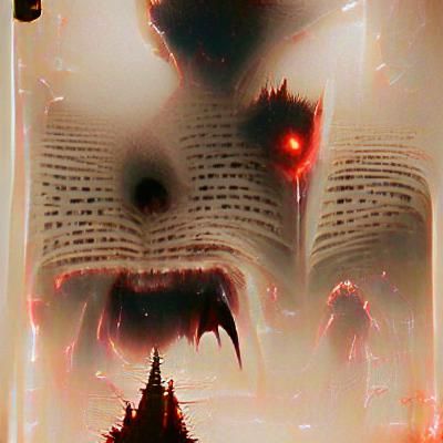 Demonic book cover