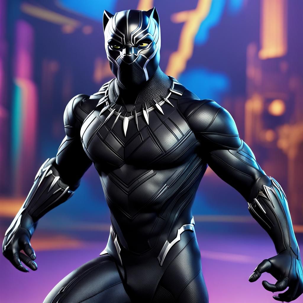 Black panther marvel - AI Generated Artwork - NightCafe Creator