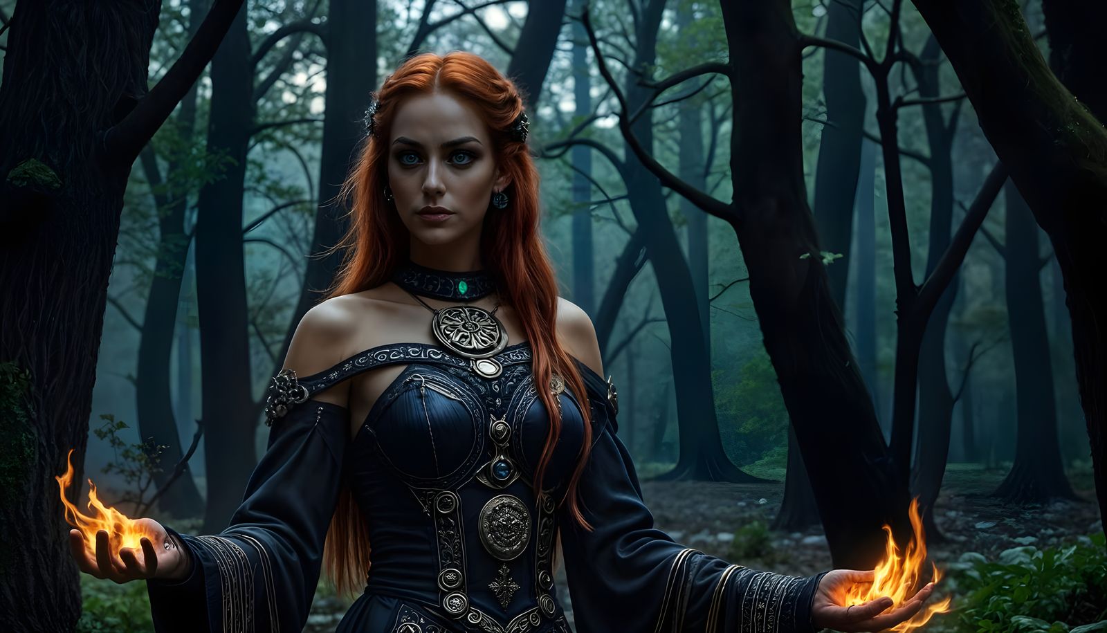 Selene Nightshade: High Priestess of Hecate Mistress of the Arcane Flames