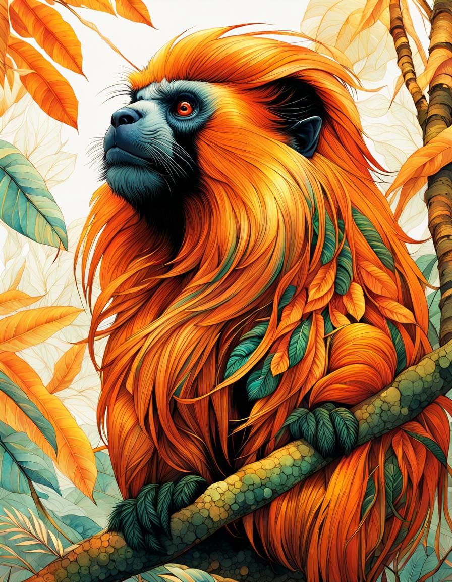 Golden Lion Tamarin