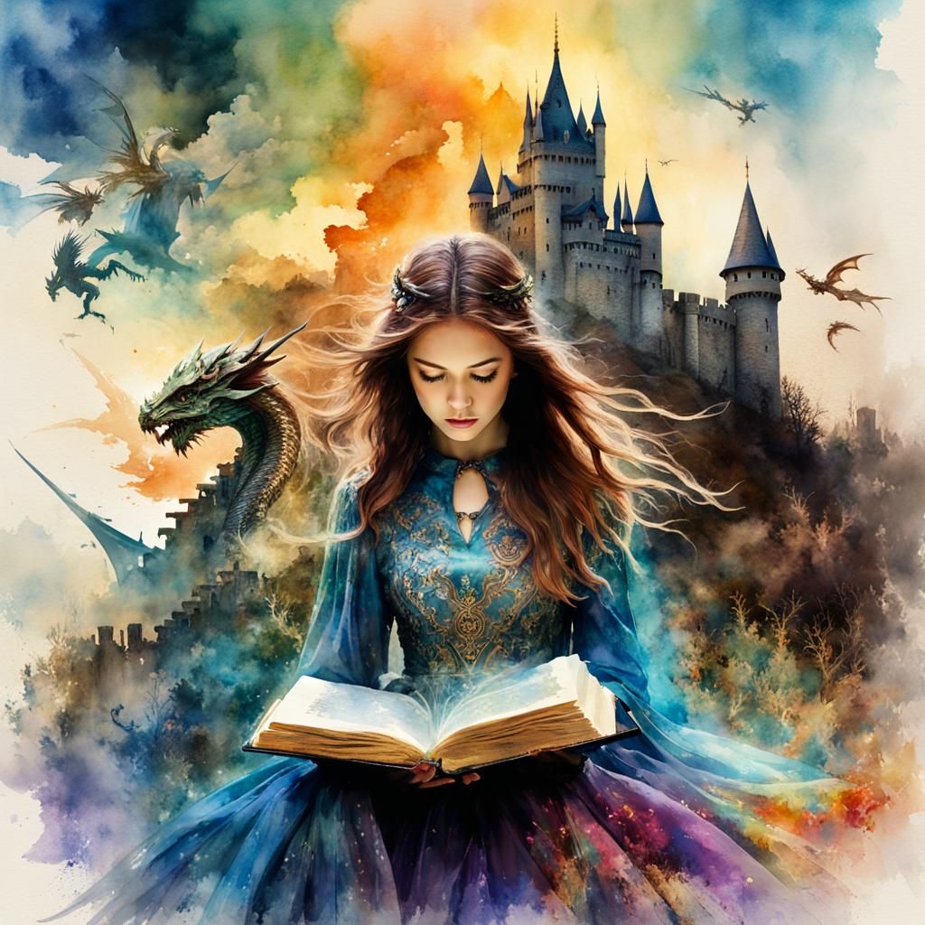 Tales From The Lands Of Dragons  by @Hesione