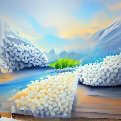 Canvas acrylic painting scenery | 8k resolution abstract acr...