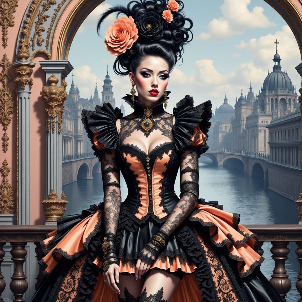 <lora:RococopunkFx:1.0> 