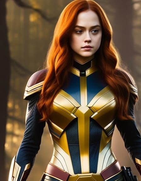Sadie Sink as Jean Grey 121