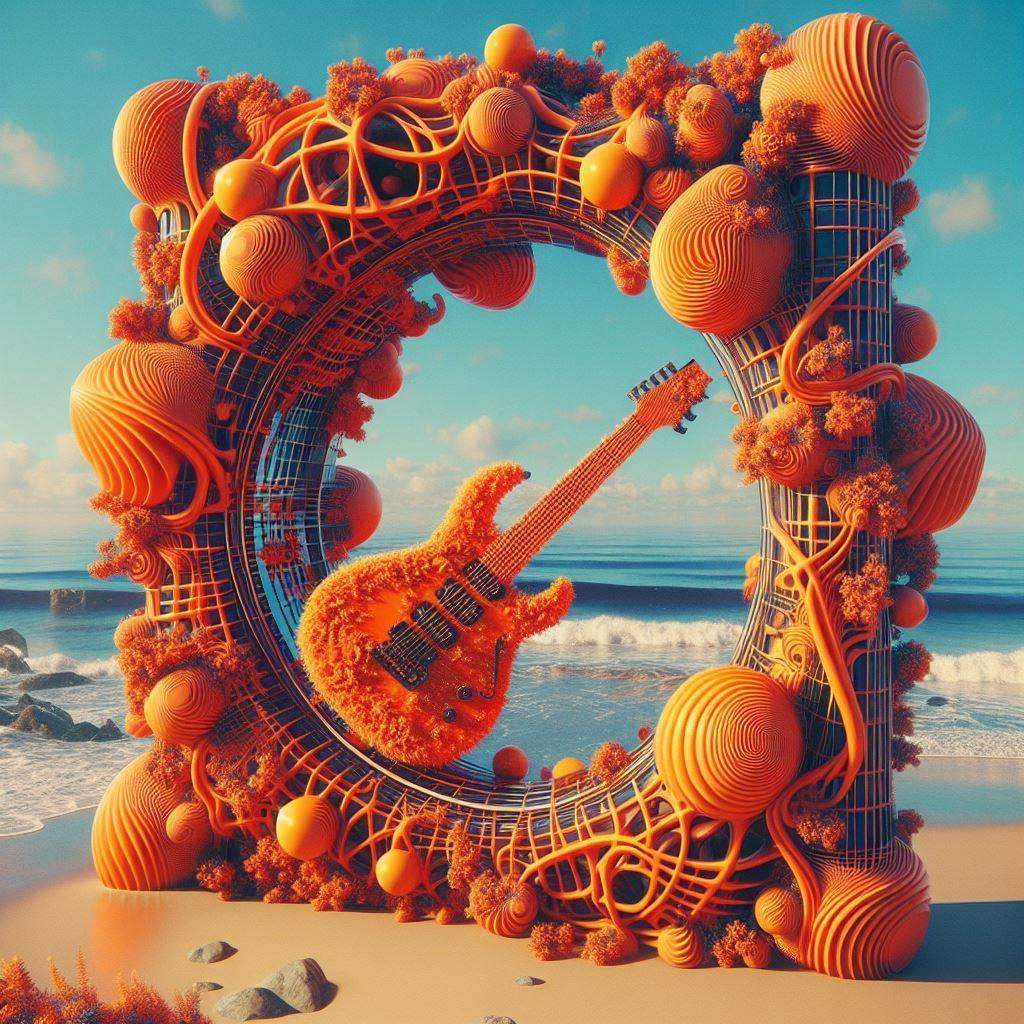 Abstract Beach Music