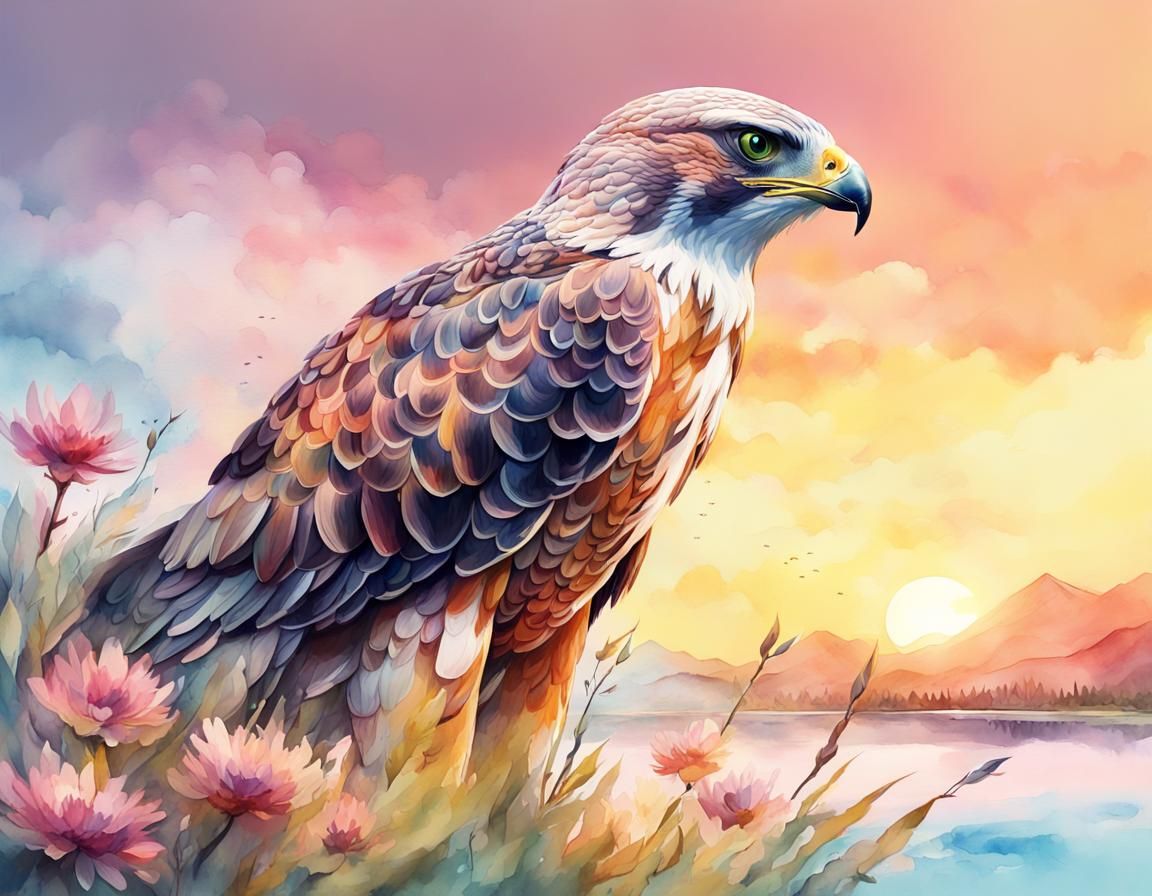 Hawk  by @Camomile