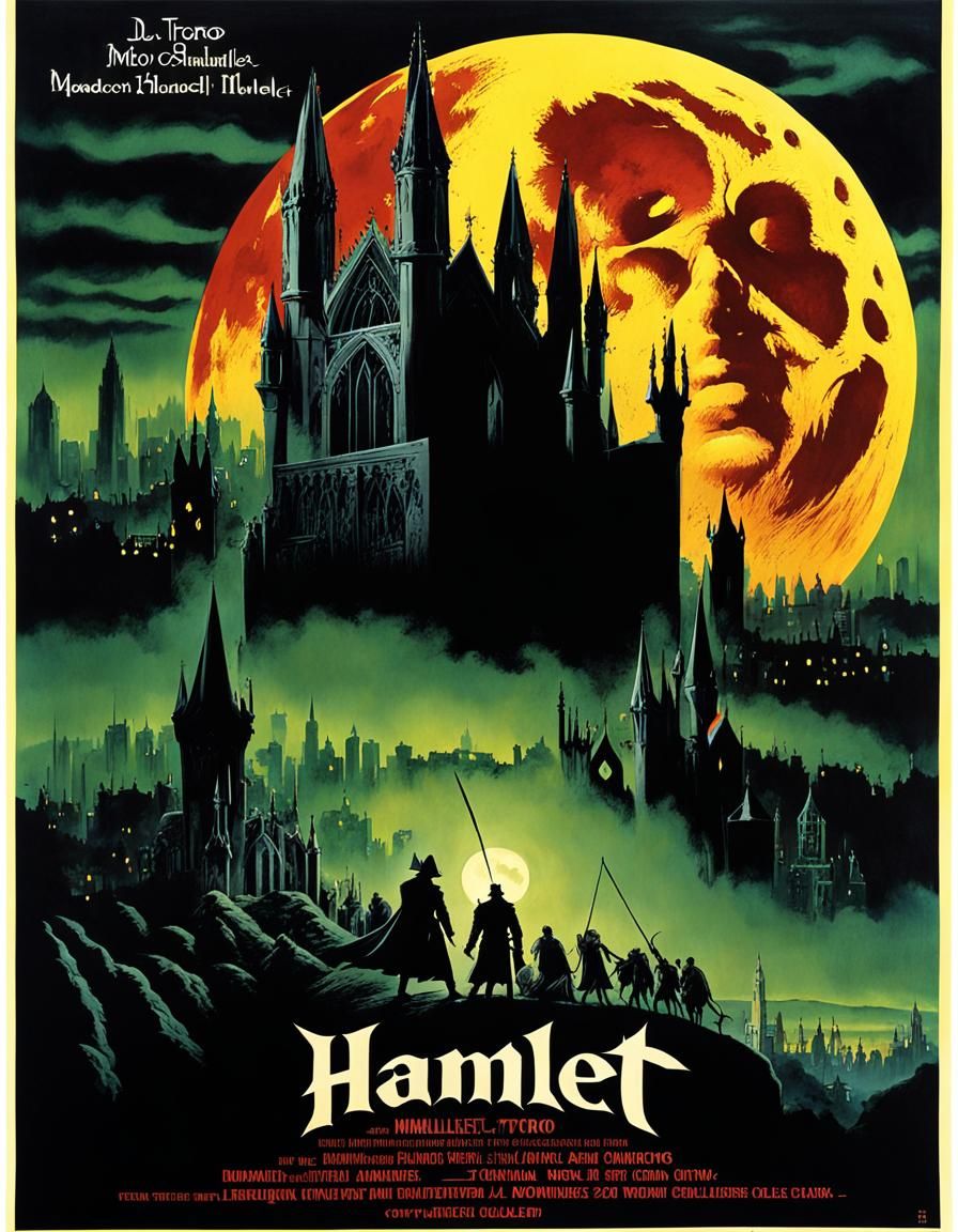 "SHADOW OF HAMLET" horror-movie