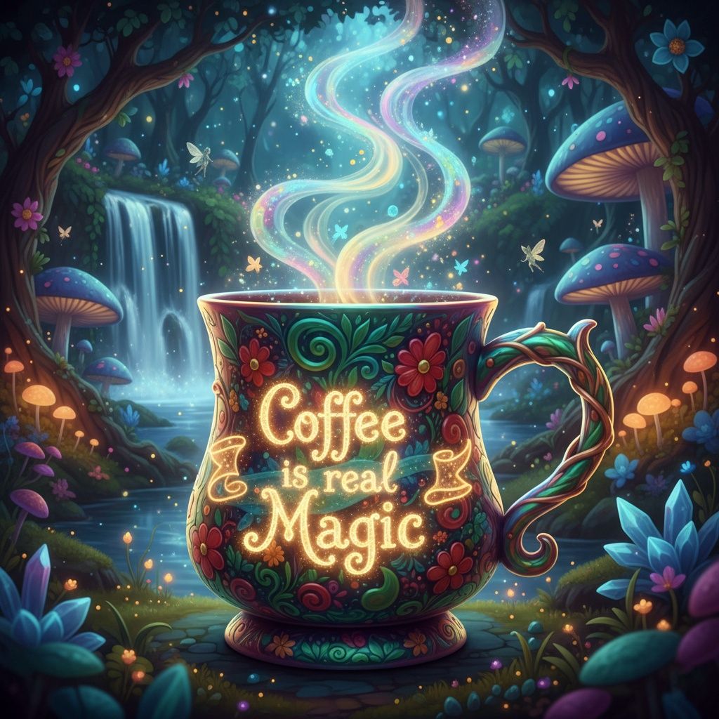 Coffee is real Magic