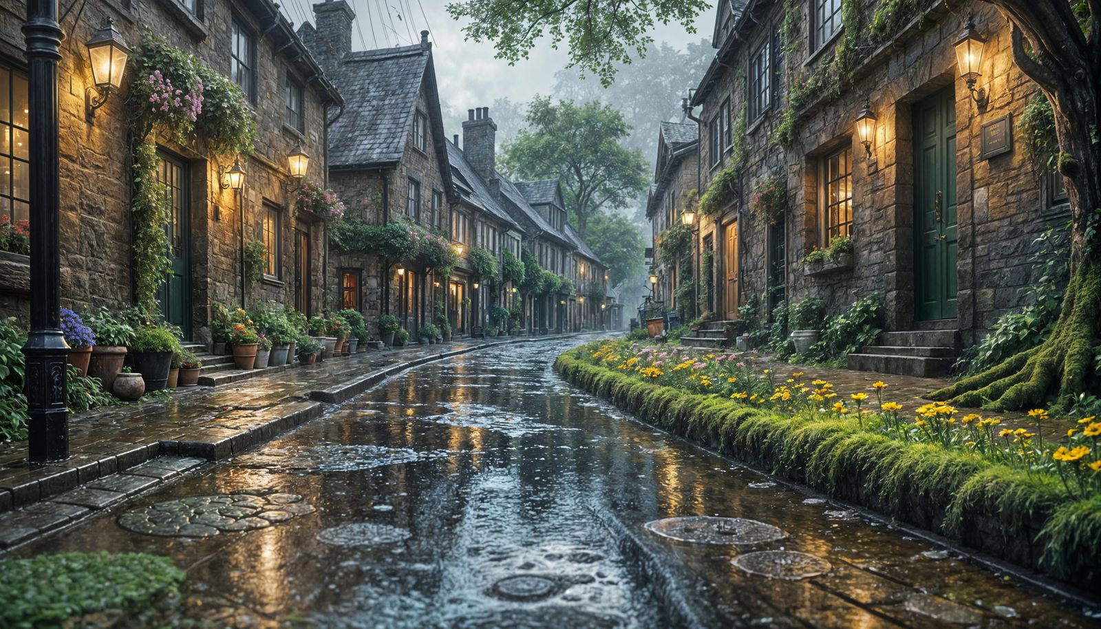 summer rain  by @snickrs