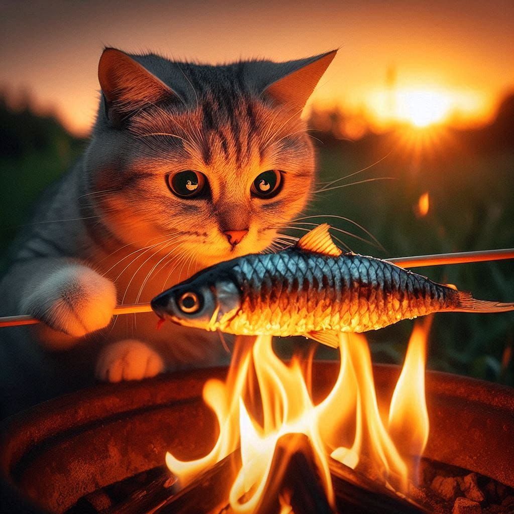 Cat BBQ