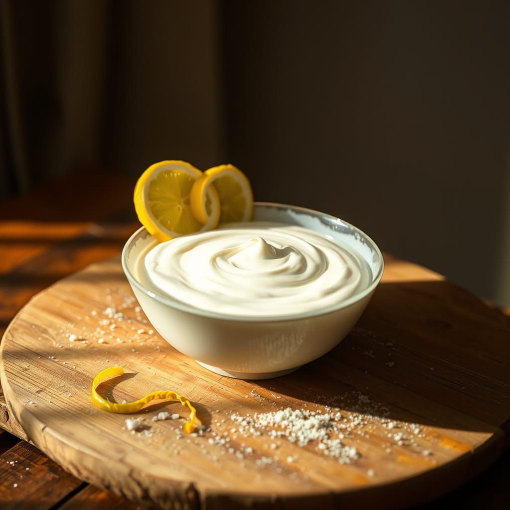 Serenity in Creamy Whites: A Hyperrealistic Still Life of Le...