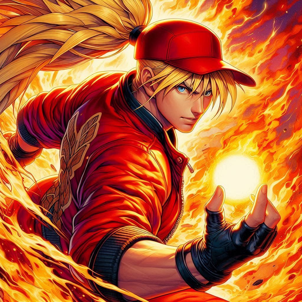 Terry Bogard: The Legendary Hungry Wolf