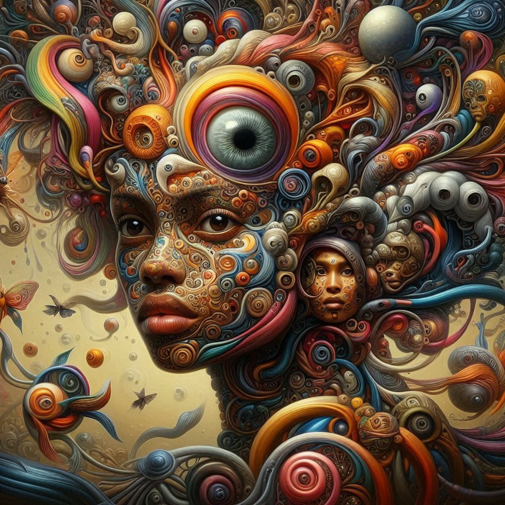 SURREAL-PSYCHEDELIC CREATION 4