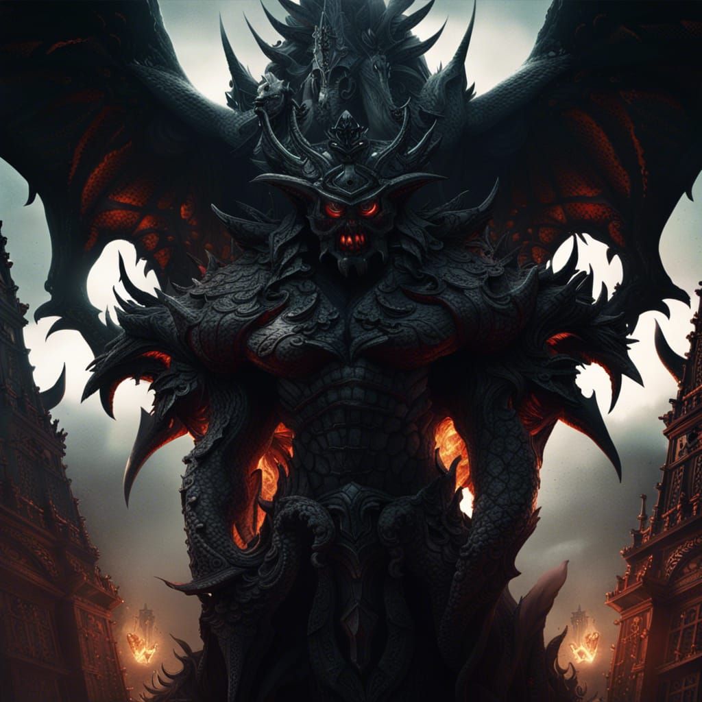 King of demons - AI Generated Artwork - NightCafe Creator