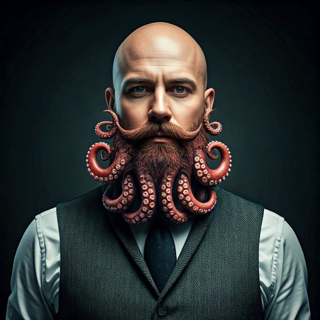 Whimsical Beards  by @BrainStorm