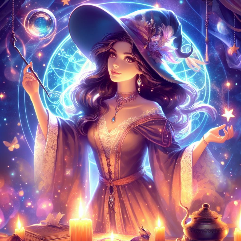 Cute Magical Sorceress. #1