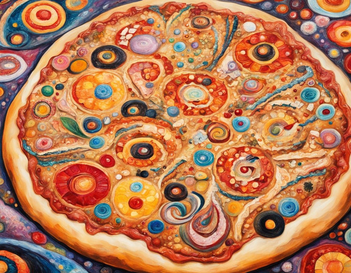 Kandinsky Pizza   by @JoCo