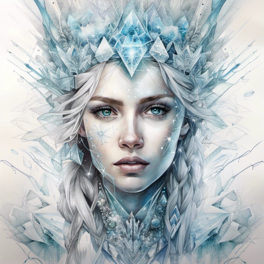 Snow Queen   by @Heidi van der Velden