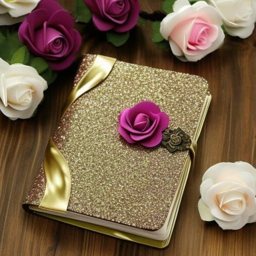 Junk Journal and Roses