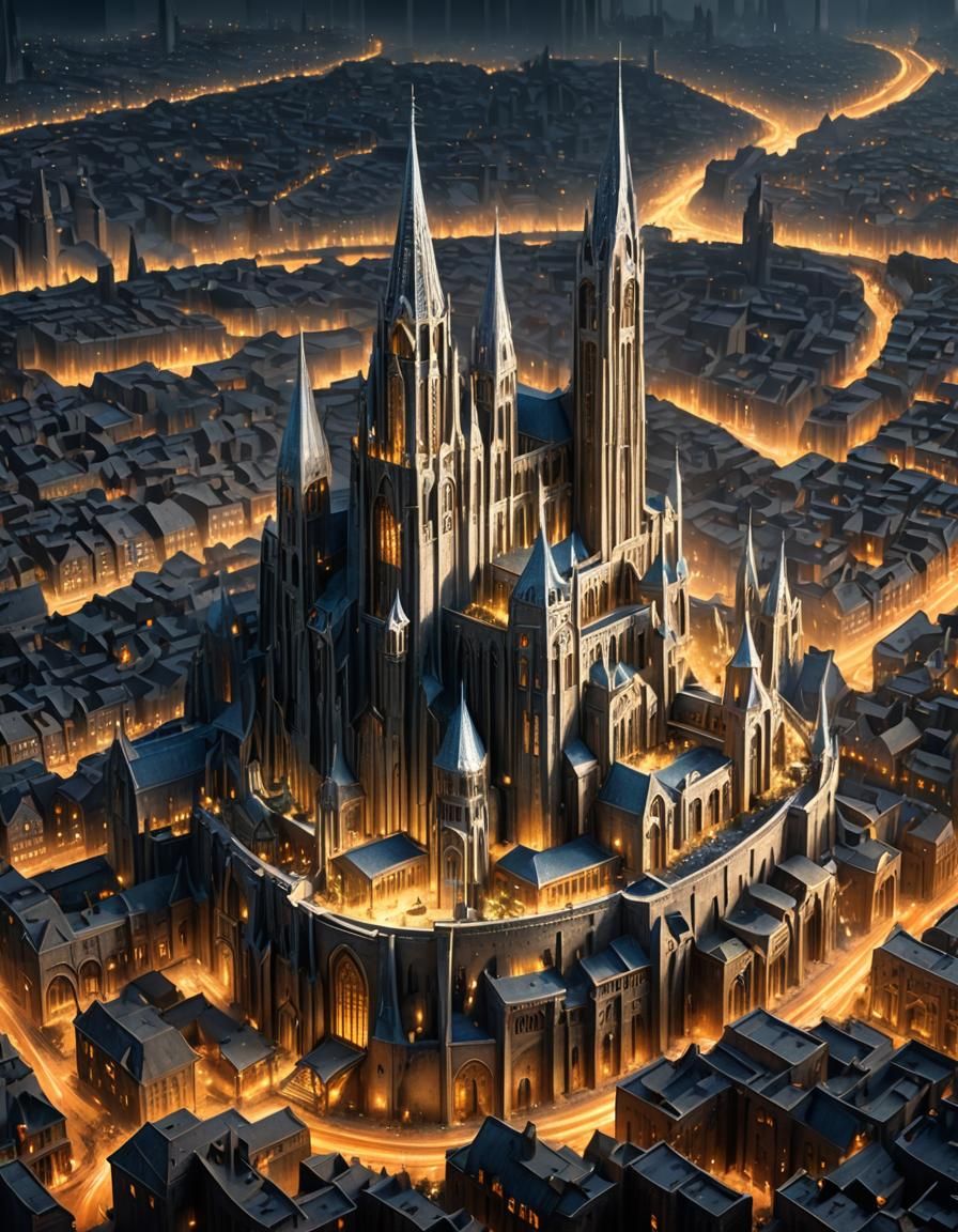 Cathedral - AI Generated Artwork - NightCafe Creator