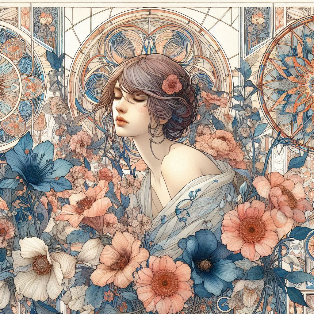 Surrounded by Flowers