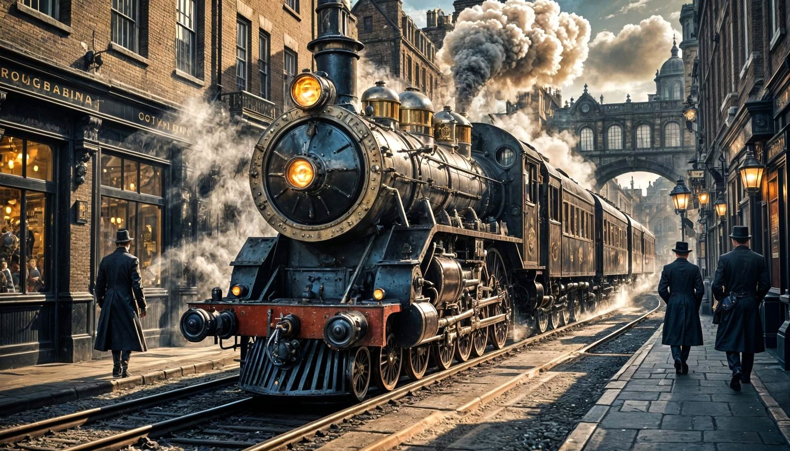 The Steam Train  by @FarSeeker
