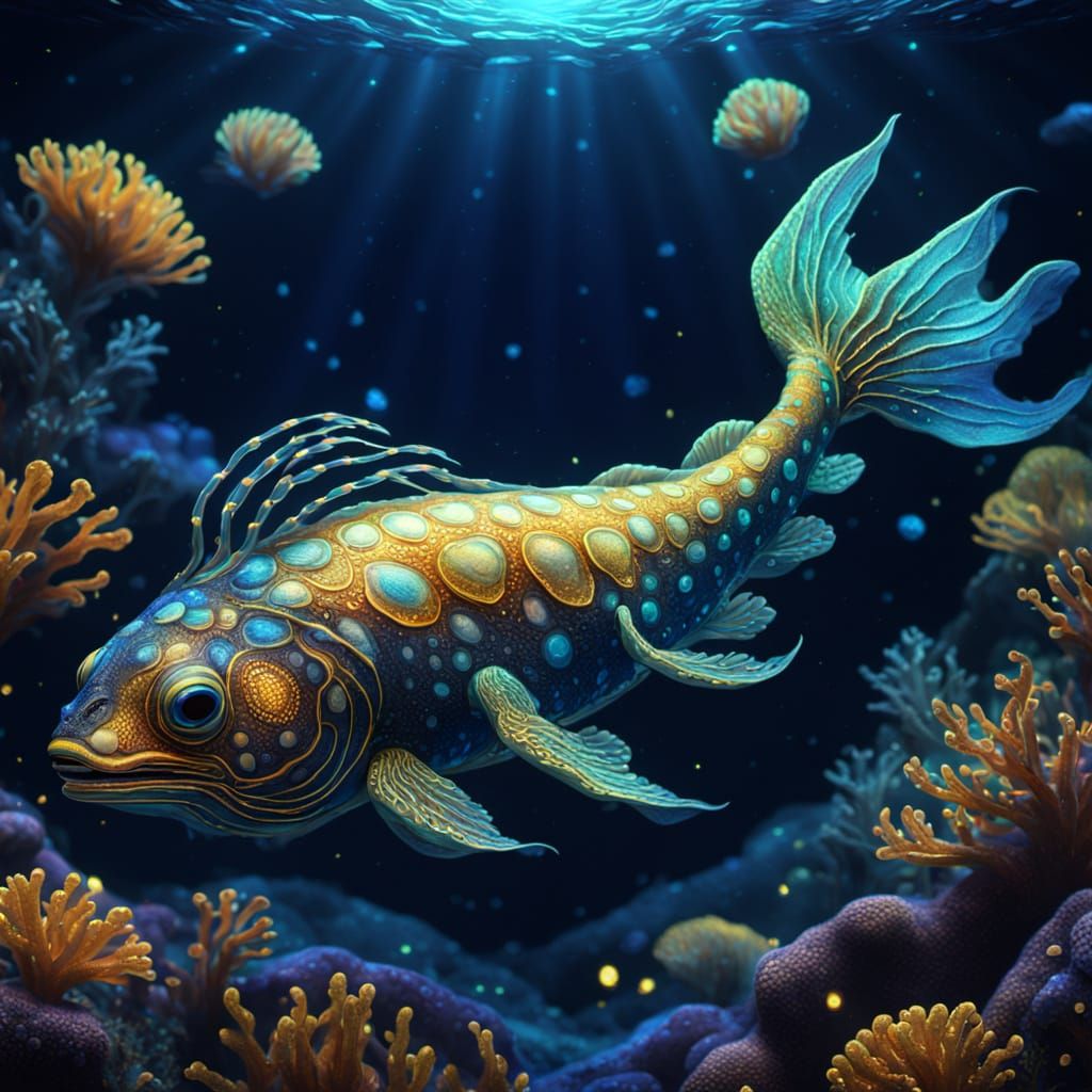 The Glimmering Deep  by @Withoutyourlove