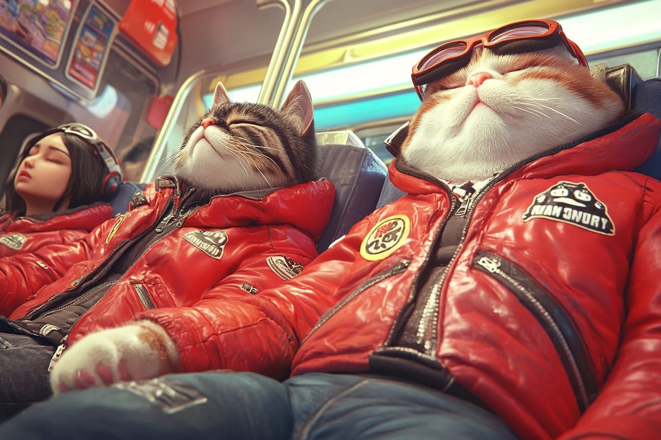 Train cats, Upload 10c