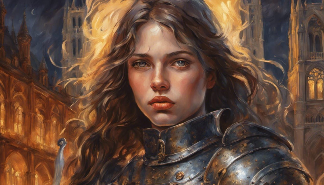 Joan Of Arc - AI Generated Artwork - NightCafe Creator