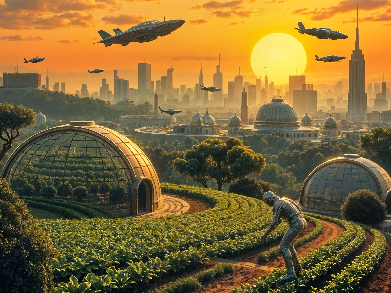 The Bubble Farms of Mars! 2025!  by @Joosha