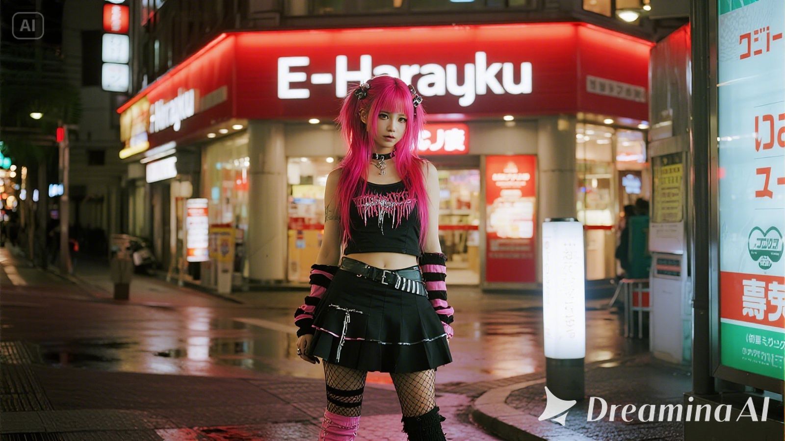 punk gyaru style of okinawa, shibuya and harajuku