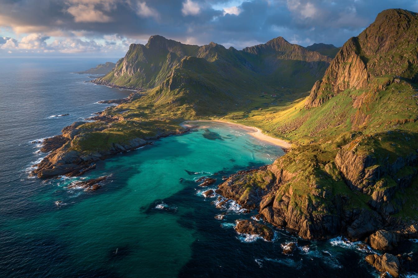 Lofoten Islands in Norway
